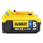 Baterija za aku uređaje DeWalt 18V XR 5Ah sa BlueTooth konektorom DCB184B