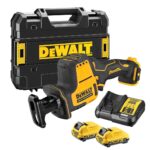 Aku recipročna pila - lisičiji rep DeWalt DCS312D2 12V XR sa dvije 2Ah baterije i punjačem u TSTAK koferu