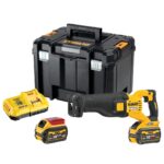 Aku recipročna pila - lisičiji rep DeWalt FlexVolt DCS389X2 54V XR sa dvije 9Ah baterije i punjačem u TSTAK koferu