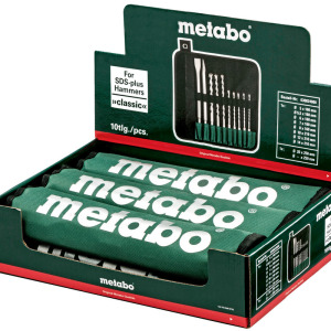 Set pribora za bušilice - špice sjekači burgije-boreri Metabo 630824000 10-dijelni