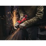 Aku ugaona-kutna brusilica Milwaukee HD18 AG-115-402C 4933441300 18V 115mm sa 2 baterije 4.0Ah i punjačem u koferu