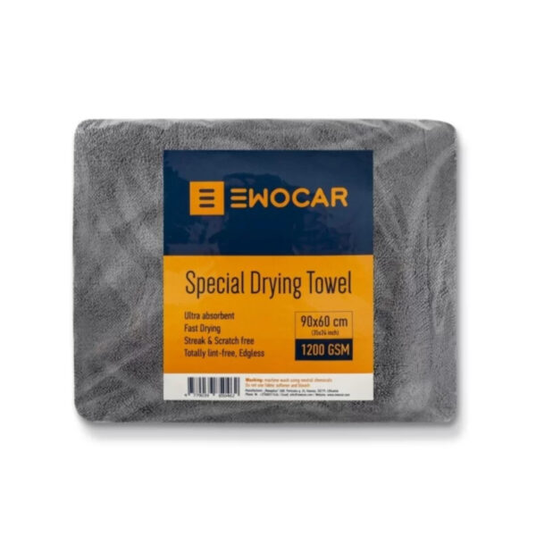 Krpa za posušivanje automobila - Special Drying Towel Ewocar 1200GSM 40x60cm
