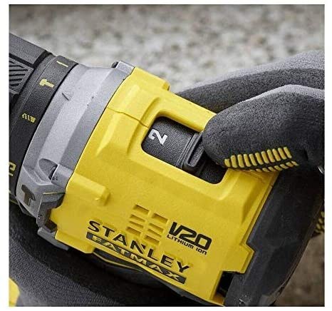 Aku udarna bušilica Stanley SFMCD715C2K 18V V20 60Nm sa 2 baterije 1.5Ah i punjačem u koferu