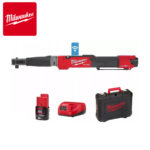 Aku ugaoni-kutni odvijač - račna Milwaukee M12 ONEFTR38-201C 4933464967 sa baterijom i punjačem u koferu 3/8'' 12V 135Nm