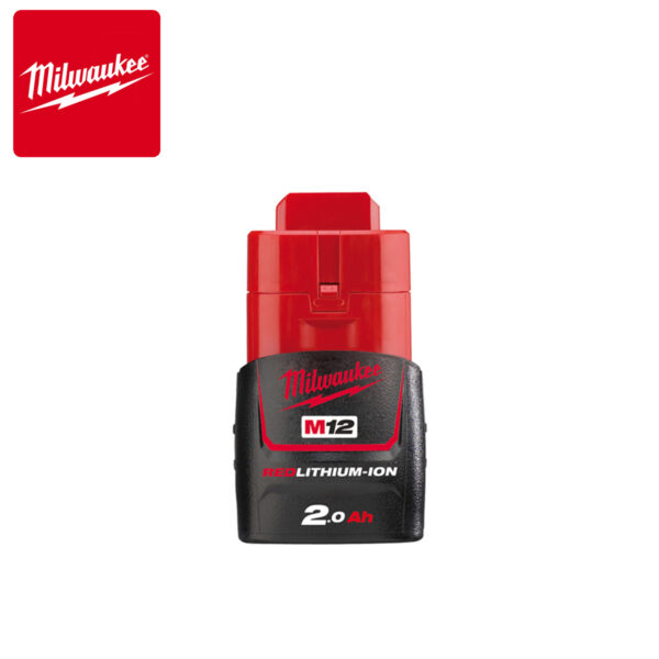 Baterija za aku uređaje Milwaukee M12 B2 2.0Ah 12V 4932430064