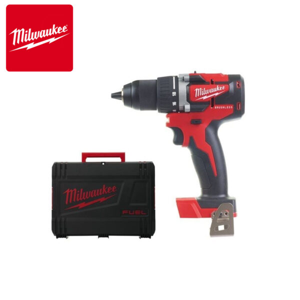 Aku bušilica-odvijač Milwaukee M18 CBLDD-0X 4933464555 bez četkica u koferu 18V 60Nm