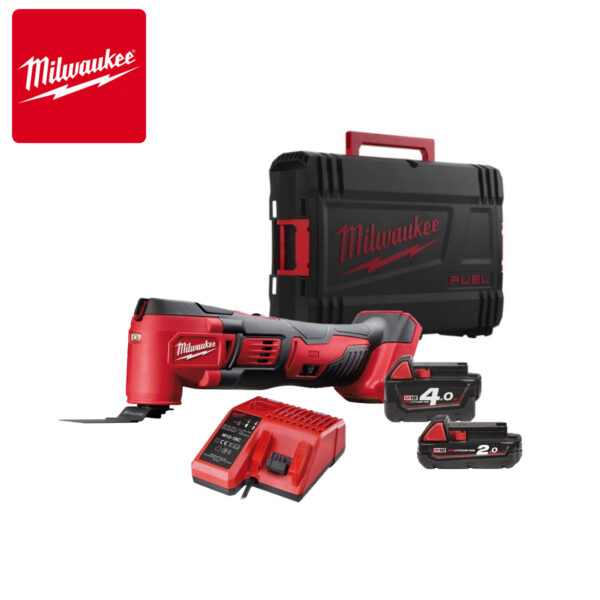 Aku višenamjenski - multifunkcijski alat Milwaukee M18 BMT-421C 4933446210 sa dvije baterije i punjačem u HD koferu 18V