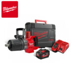 Aku udarni odvijač Milwaukee M18 ONEFHIWF1DS-121C 4933472072 sa 12Ah baterijom i punjačem u koferu OneKey 1'' 18V 2576Nm