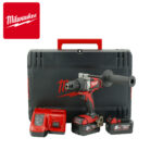 Aku bušilica-odvijač Milwaukee M18 BLDD2-502X 4933464515 bez četkica sa dvije 5Ah baterije i punjačem u koferu 18V 82Nm