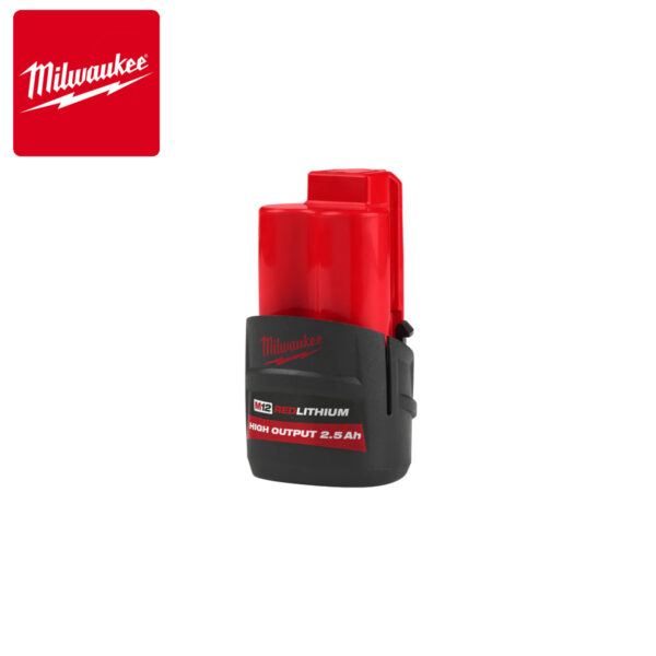 Baterija za aku uređaje High Output Milwaukee M12 HB2.5 2.5Ah 12V 4932480164