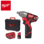 Aku udarni odvijač Milwaukee M12 BIW12-202C 4933447133 12V 138Nm sa dvije 2Ah baterije i punjačem u koferu