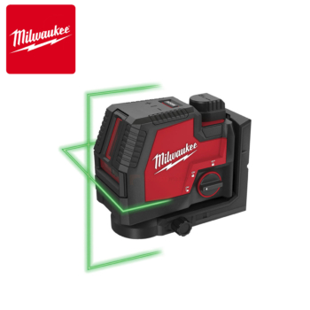 Aku USB laser sa zelenim križnim linijama sa baterijom 3Ah u koferu Milwaukee L4 CLL-301C 4933478098
