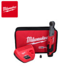 Aku ugaoni-kutni odvijač - račna Milwaukee M12 FIR38-201B 4933459798 sa 2Ah baterijom i punjačem u torbi 12V 75Nm