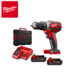 Aku bušilica-odvijač Milwaukee M18 BDD-202C 4933443555 sa dvije 2Ah baterije i punjačem u koferu 18V 50Nm