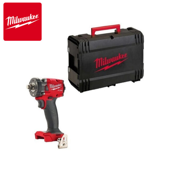 Aku udarni odvijač Milwaukee M18 FIW2F38-0X 4933478650 sa frikcionim prstenom u HD koferu 3/8'' 18V 339Nm