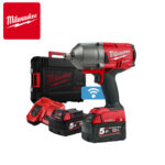 Aku udarni odvijač Milwaukee M18 ONEFHIWF12-502X 4933459727 sa dvije 5Ah baterije i punjačem u HD koferu OneKey 1/2'' 18V 1356Nm