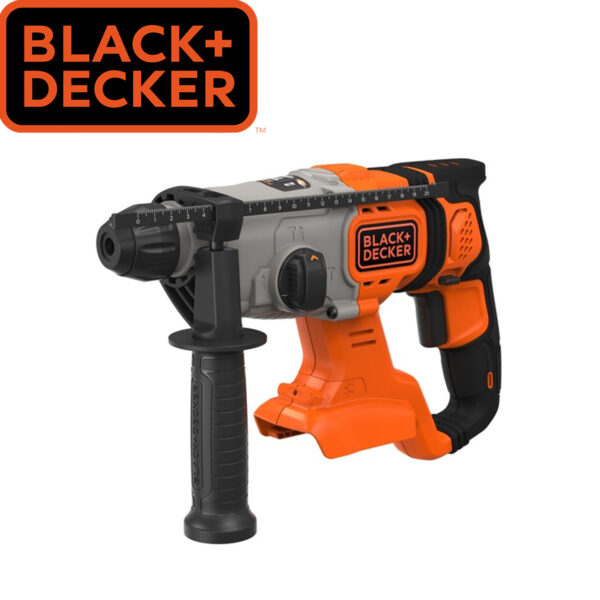 Aku udarna bušilica Black+Decker BCD900B SDS-Plus 18V sa nastavkom