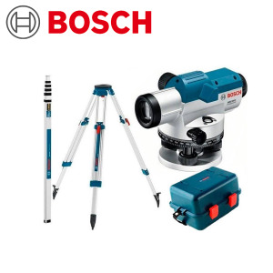 Optični nivelir Bosch GOL 26 D + BT 160 + GR 500 100m sa dodacima u koferu 0601068002