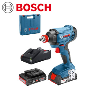 Aku udarni odvijač Bosch GDX 180-LI 06019G5223 18V 180Nm u koferu sa 2 baterije 2.0Ah i brzim punjačem