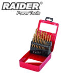 Set burgija-borera za bušilice za metal Raider 157108 1.0-10mm 19-dijelni