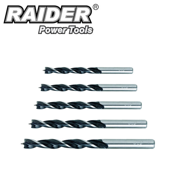 Set burgija-borera za bušilice za drvo Raider 157114 5-dijelni 4-10mm