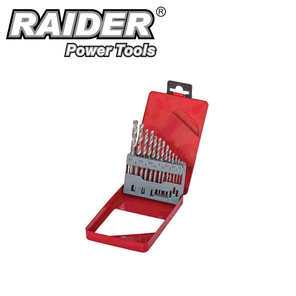 Set burgija-borera za bušilice za metal Raider 13kom 1.5-6.5mm 157104 Set burgija-borera za bušilice za metal Raider 157104 13kom 1.5-6.5mm