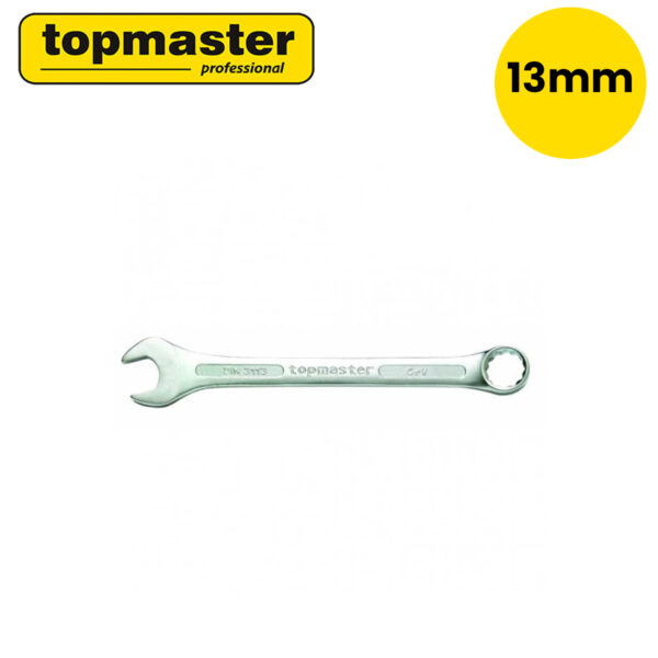 Viljuškasto-okasti ključ sa račnom-gedorom Topmaster Professional 231976 13mm