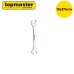 Viljuškasti ključ Topmaster Professional CR-V TMP 230106 16x17mm