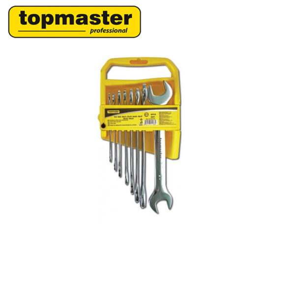 Set viljuškastih ključeva Topmaster Professional CR-V TMP 235116 8-dijelni 6-22mm
