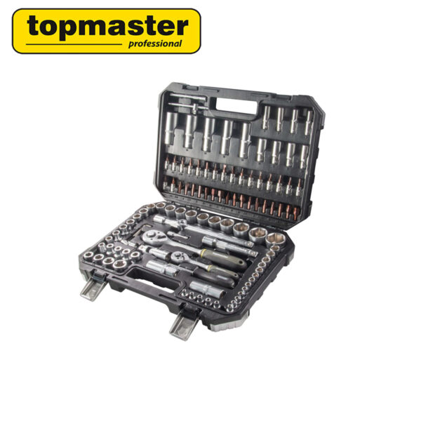 Set alata Topmaster Professional TMP 108-dijelni 1/4"+1/2" 339102