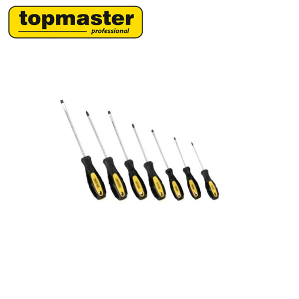 Set izvijača - šarafcigera Topmaster Professional TMP S2 7-dijelni 225106