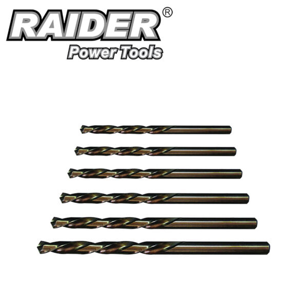 Set burgija-borera za bušilice za metal Raider 157112 6-dijelni 2-8mm