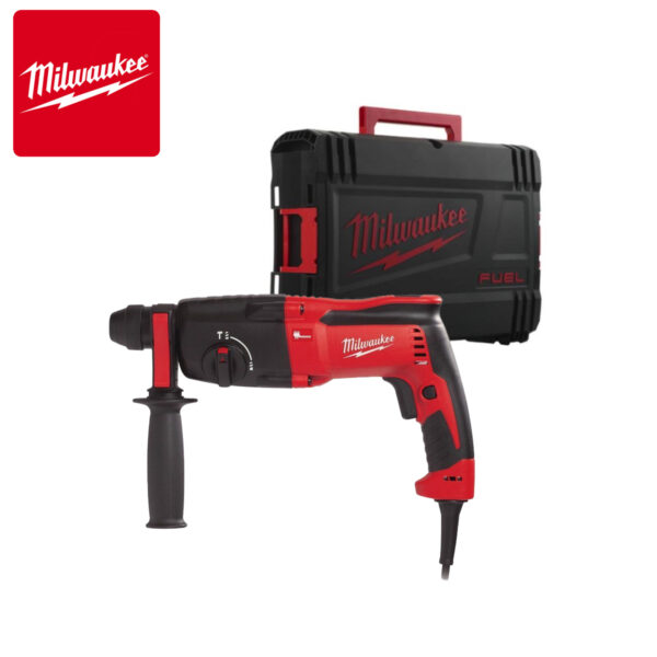 Električna udarna bušilica Milwaukee PFH 26 SDS-Plus 725W 4933428230 u koferu
