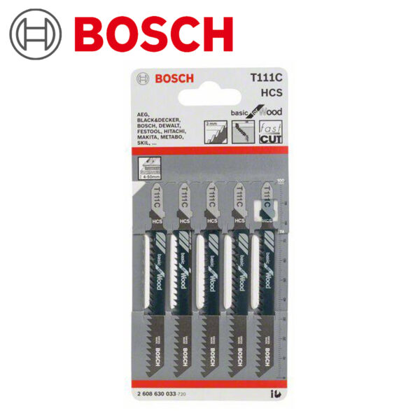 List pile za ubodne pile Bosch T111C 2608630033 HCS 5kom