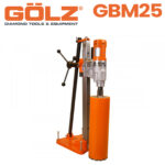 Električna stolna - stubna bušilica Golz KB130 2500W sa GBM25 motorom za bušenje