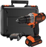 Aku bušilica - odvijač Black+Decker MT218K 18V Multi-Evo sa zamjenjivom glavom 1.5Ah baterijom i punjačem u koferu