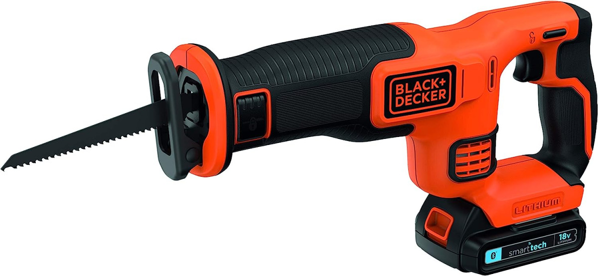 Aku recipročna pila - lisičiji rep Black+Decker BDCR18E1 18V sa 2.5Ah baterijom i punjačem