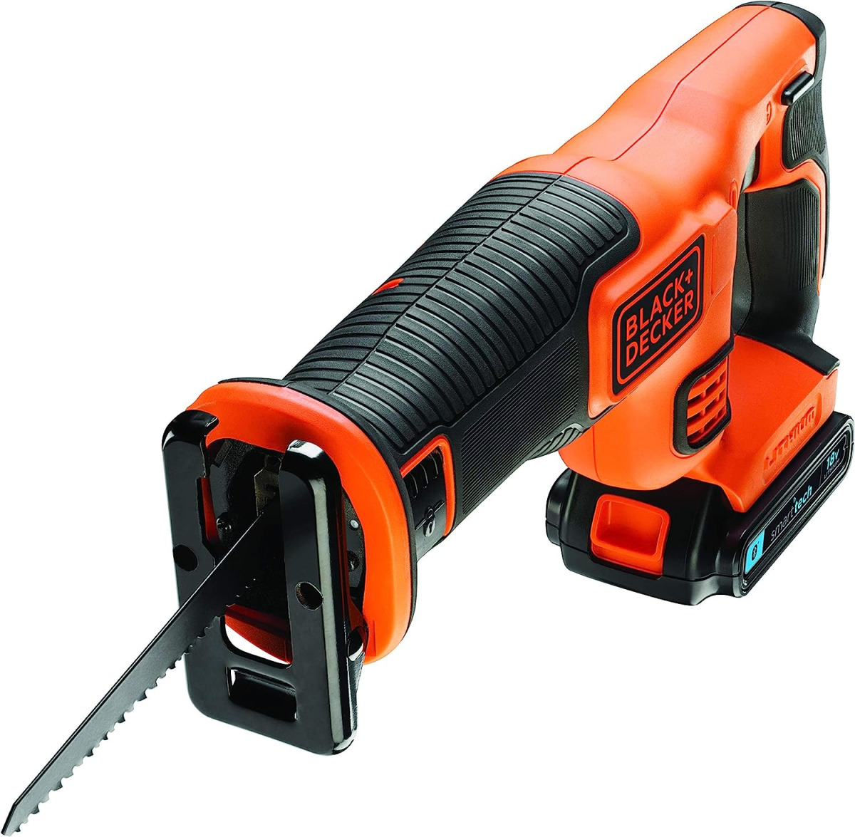 Aku recipročna pila - lisičiji rep Black+Decker BDCR18E1 18V sa 2.5Ah baterijom i punjačem