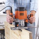 Električna glodalica za utore za drvo - keksarica Black+Decker KW1200EKA 1200W