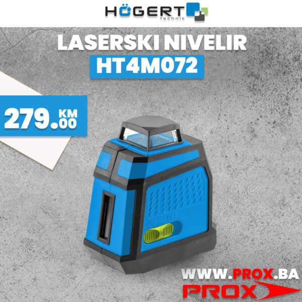 Samonivelirajući laserski nivelir Hoegert HT4M072 30m