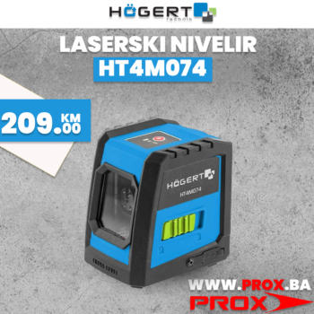 Laserski nivelir Hoegert HT4M074