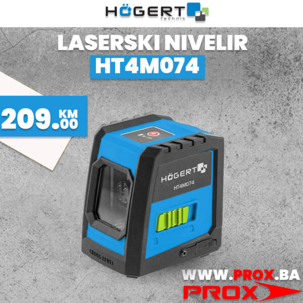 Samonivelirajući laserski nivelir Hoegert HT4M074 23m