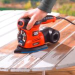 Električna vibraciona brusilica - šlajfarica Black+Decker KA280LKA 220W 4u1 sa priborom u kutiji