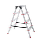 Ljestve - merdevine duple sa 4 gazišta STS C04CNP/04