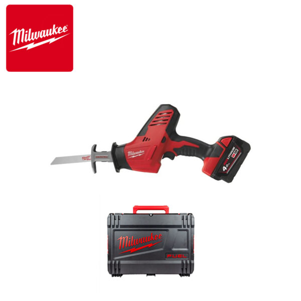 Aku recipročna pila - lisičiji rep Milwaukee 4933459575 C18HZ-0X 18V u koferu