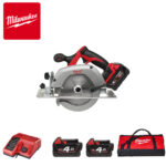 Aku ručna kružna pila - cirkular - za metal i plastiku Milwaukee HD18CS-402B 4933441400 165mm 18V sa 2 baterije i punjačem u koferu