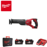 Aku recipročna pila - lisičiji rep Milwaukee M18BSX-402C 4933447285 18V sa 2 baterije 4.0Ah i punjačem u koferu