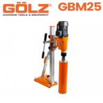 Električna stolna - stubna bušilica Golz RD250 2500W sa GBM25 motorom za bušenje