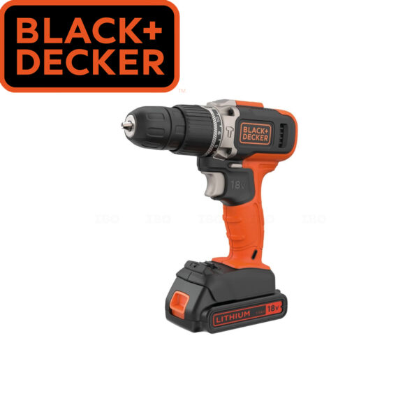 Aku bušilica - odvijač Black+Decker BCD003N 18V sa baterijom u koferu