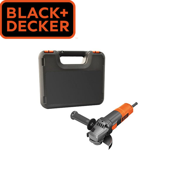 Električna ugaona - kutna brusilica Black+Decker BEG210K 900W 115mm u koferu